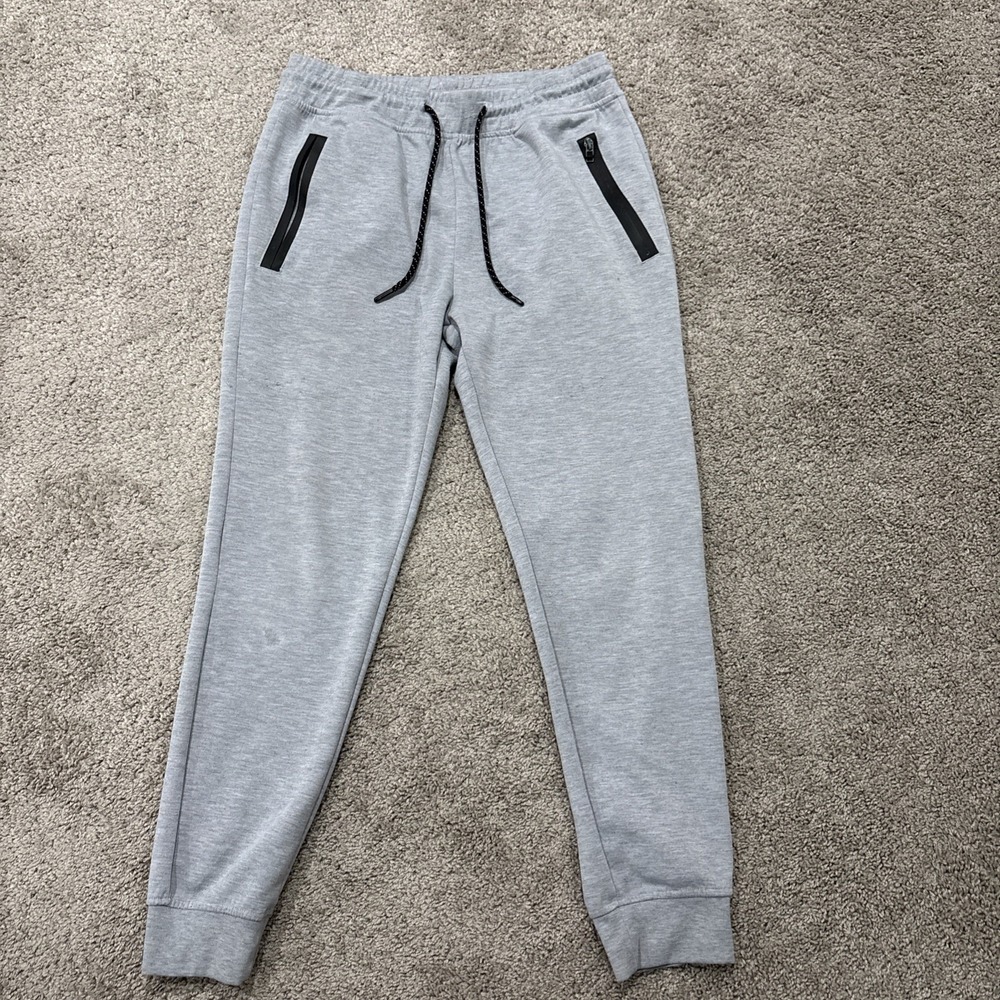 Men's South Pole, Drawstring, Light, Gray Sweatpants Size Medium